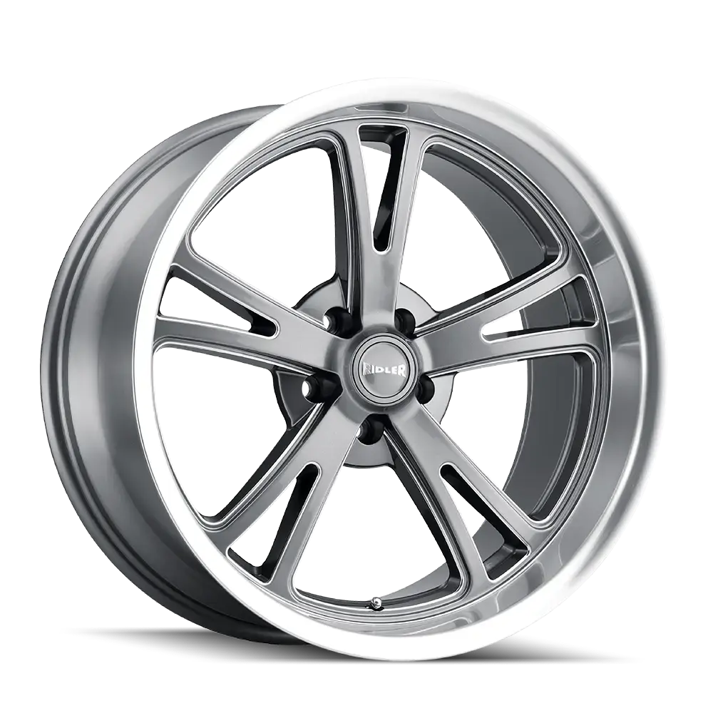 606 (606) GLOSS GREY MACHINED Wheel - 6..