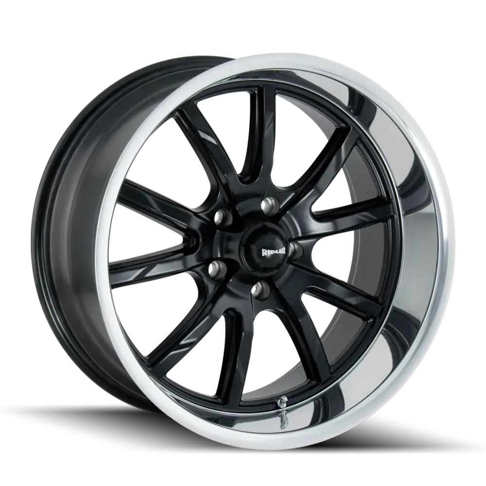 650 (650) MATTE BLACK POLISHED Wheel - ..