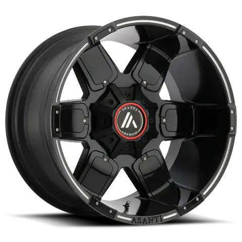 Asanti Wheels AB811 WARTHOG 20x10 8x180..