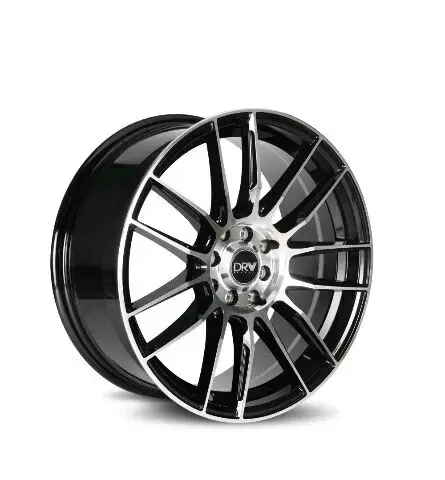 DRW D22 18x8 5x110/4.5 +38mm Offset Bla..