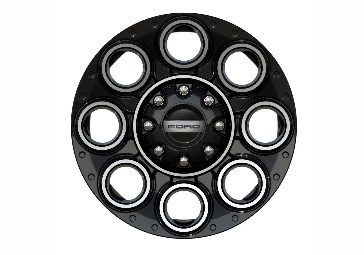 Ford Performance  20" X 8" Wheel Kit Bl..