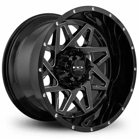 HD Wheels Caliber 20X12 8x180 -50mm Off..