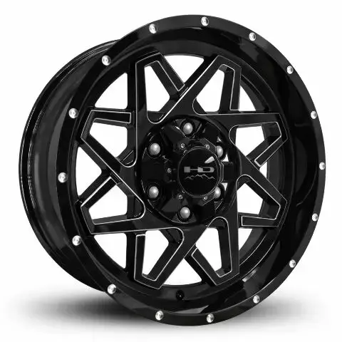 HD Wheels Gridlock 20x9 6x5.5 6x135 -10..