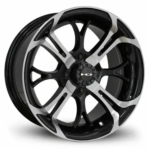 HD Wheels Spinout 14x7 4x4.0 -10mm Offs..