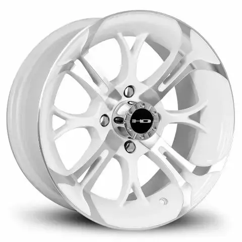 HD Wheels Spinout 14x7 4x4.0 -10mm Offs..