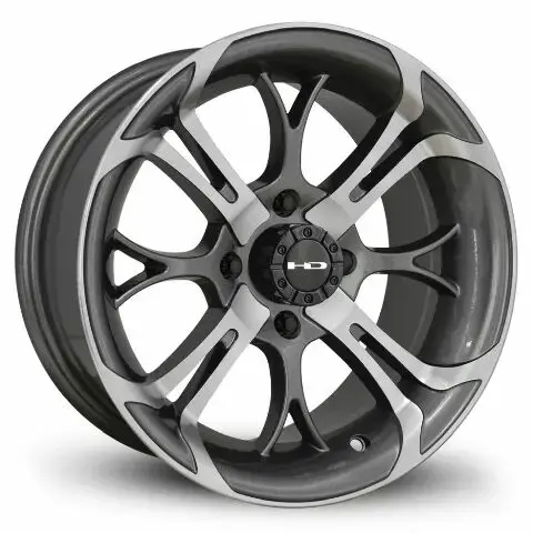 HD Wheels Spinout 14x7 4x4.0 -10mm Offs..