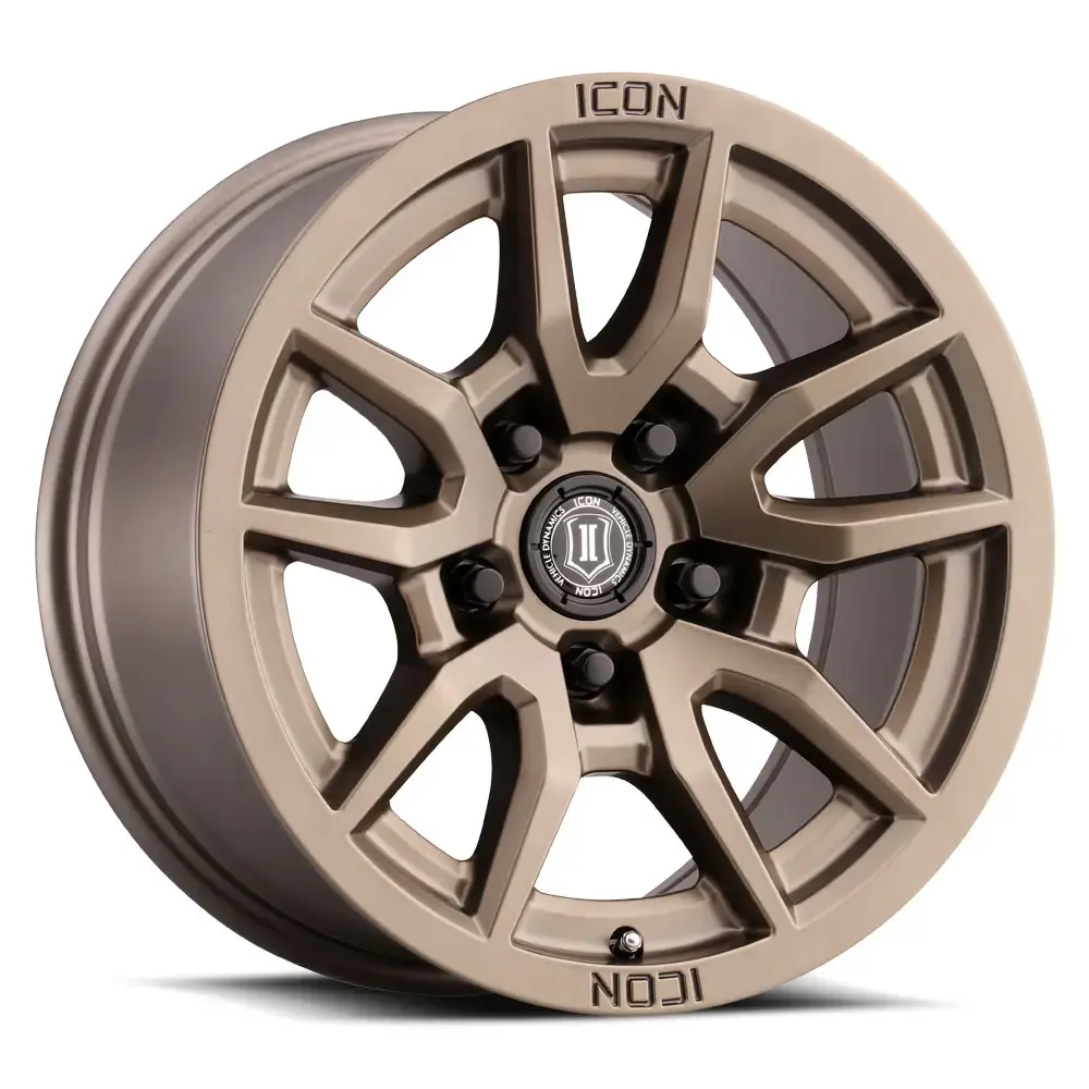 ICON Alloys Vector 5 17x8.5 5x5.0 -6mm ..