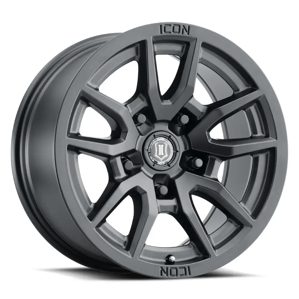 ICON Alloys Vector 5 17x8.5 5x5.0 -6mm ..
