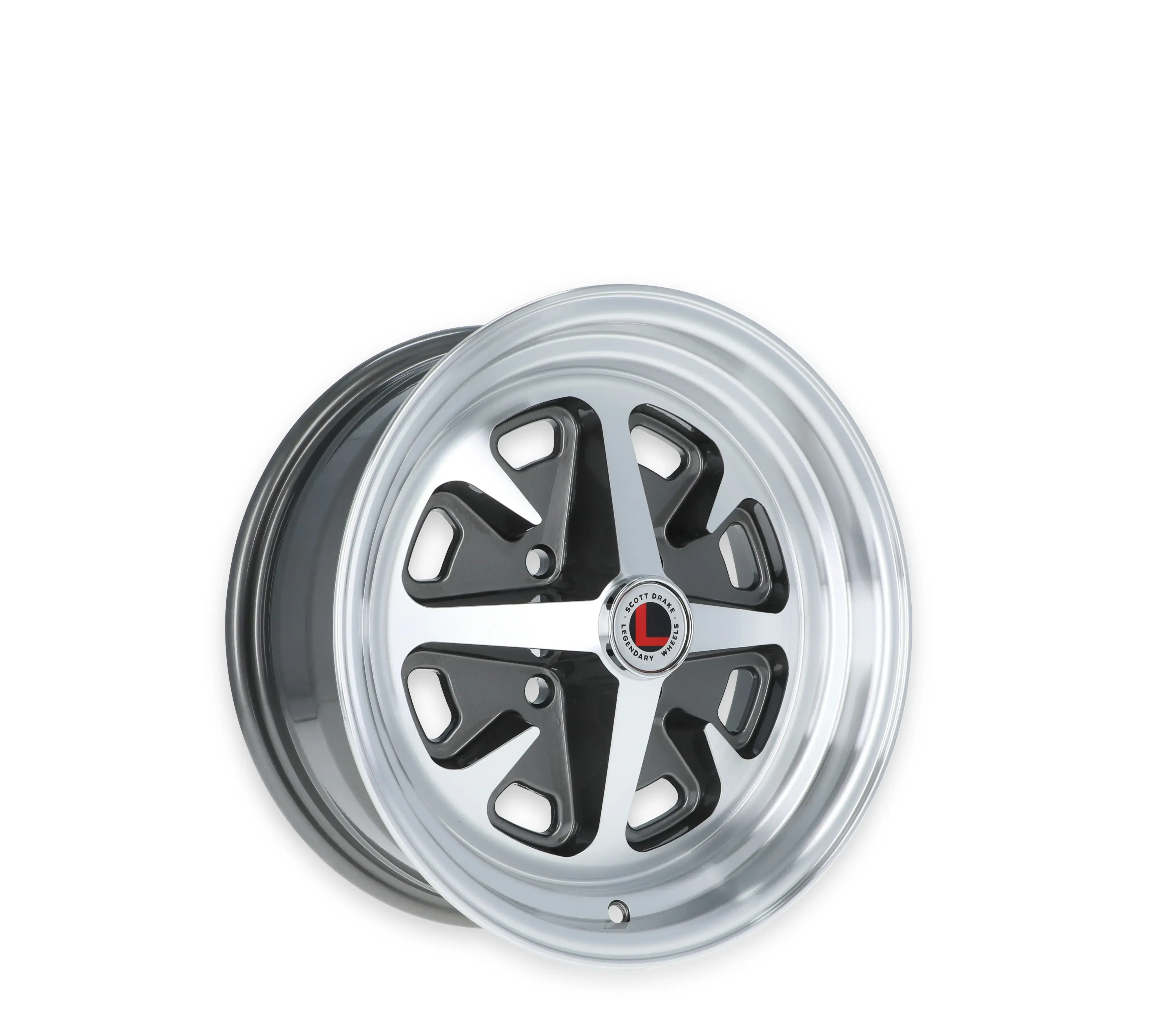 Legendary Wheels LW40 15x6 4x4.5 -5mm O..