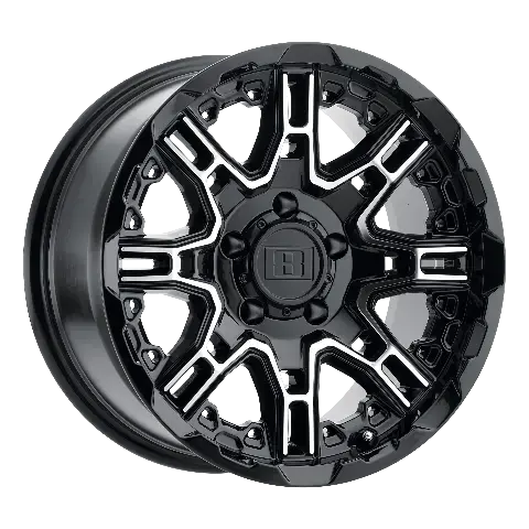 Level 8 Wheels  Slingshot 17x8.5 5x5.0 ..