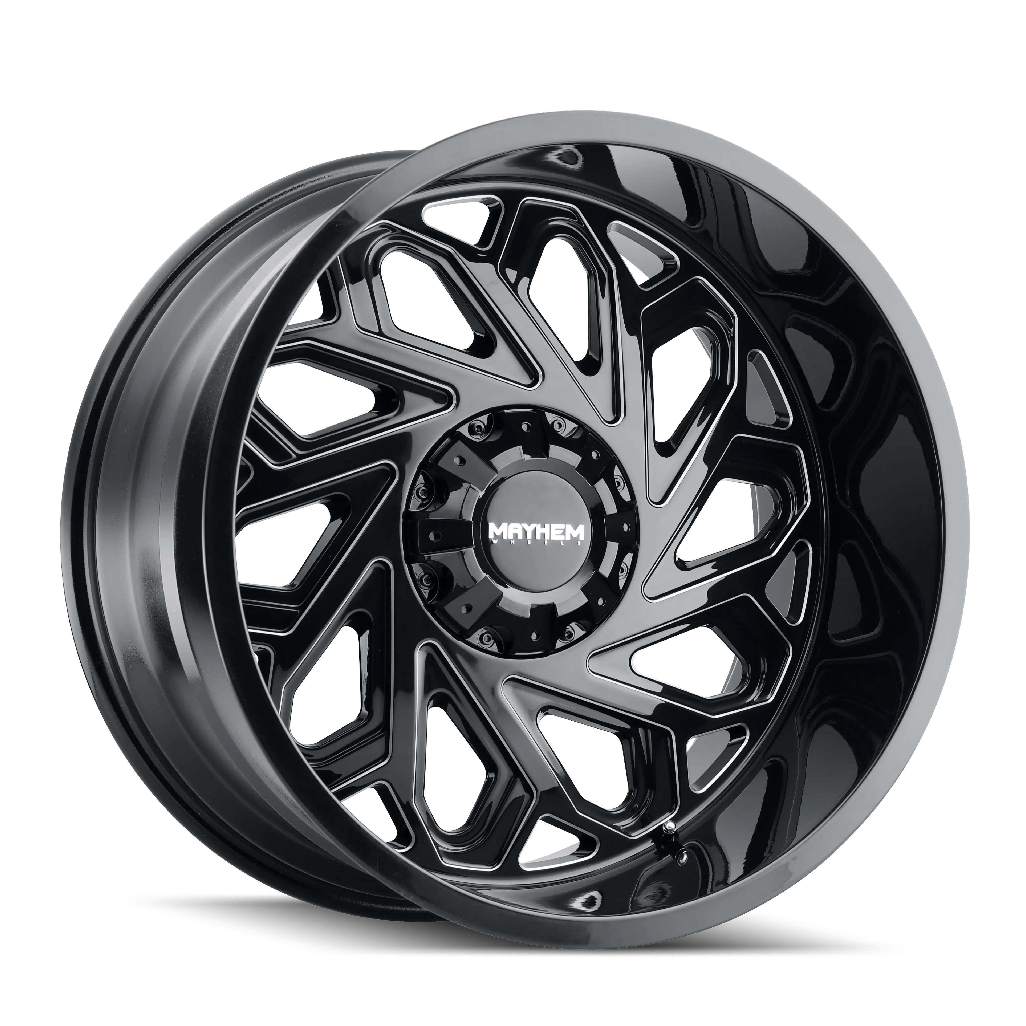 Mayhem Wheels 8112 Essex 22x12 8x6.5 -5..