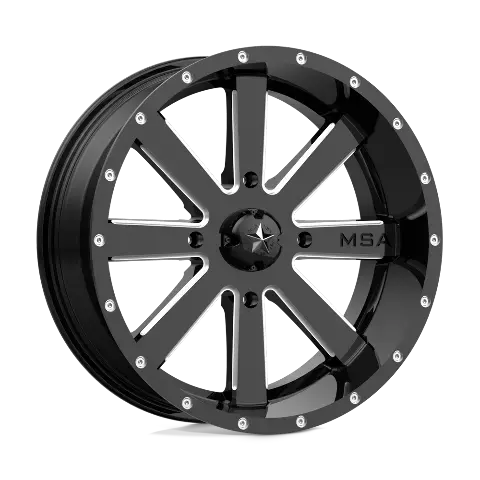 MSA Wheels M34 FLASH 22x7 4x137 0mm Off..
