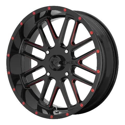 MSA Wheels M35 BANDIT 22x7 4x137 0mm Of..