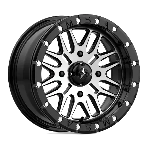 MSA Wheels  M37 Brute Beadlock 15x7 4x1..