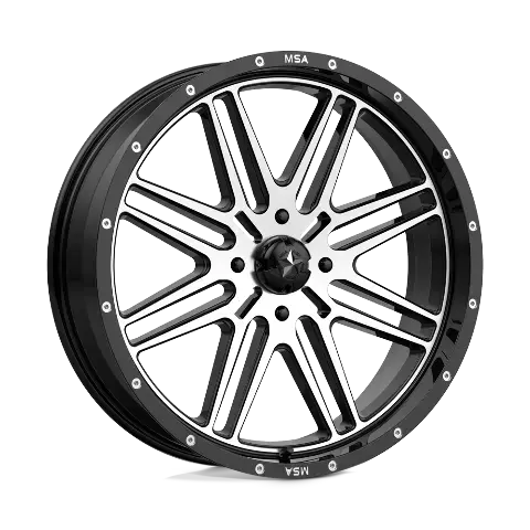 MSA Wheels M38 BRUTE 22x7 4x137 +10mm O..