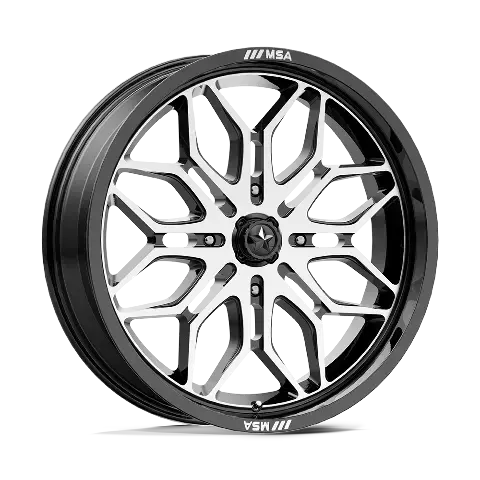 MSA Wheels M47 SNIPER 20x7 4x110 +10mm ..