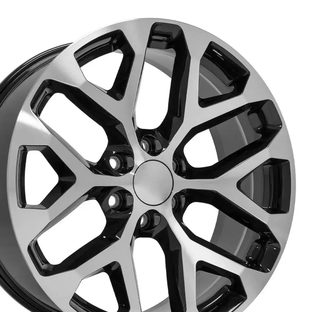 OE Wheels CV98B 22x9 6x5.5 +24mm Offset..