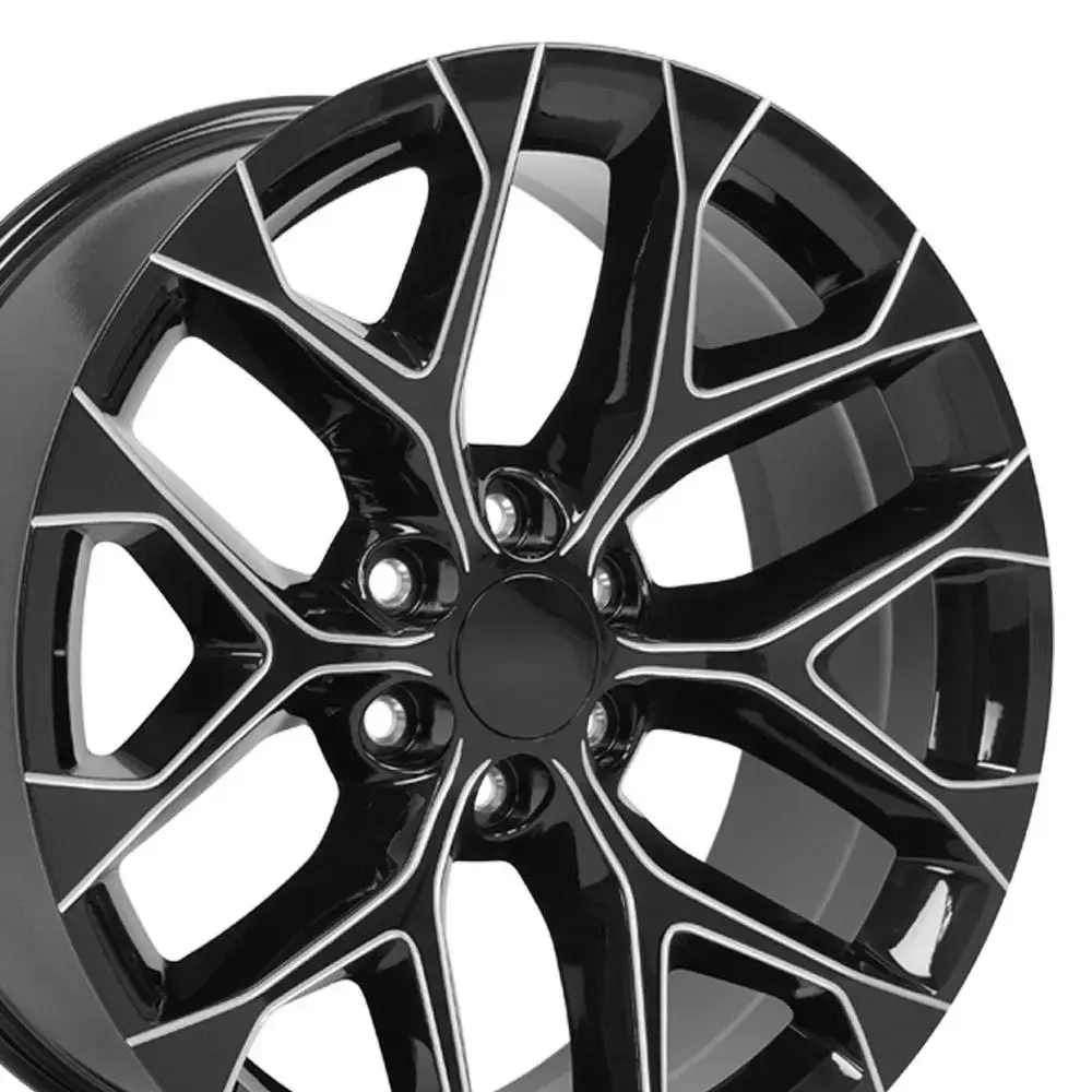 OE Wheels CV98B 22x9 6x5.5 +24mm Offset..