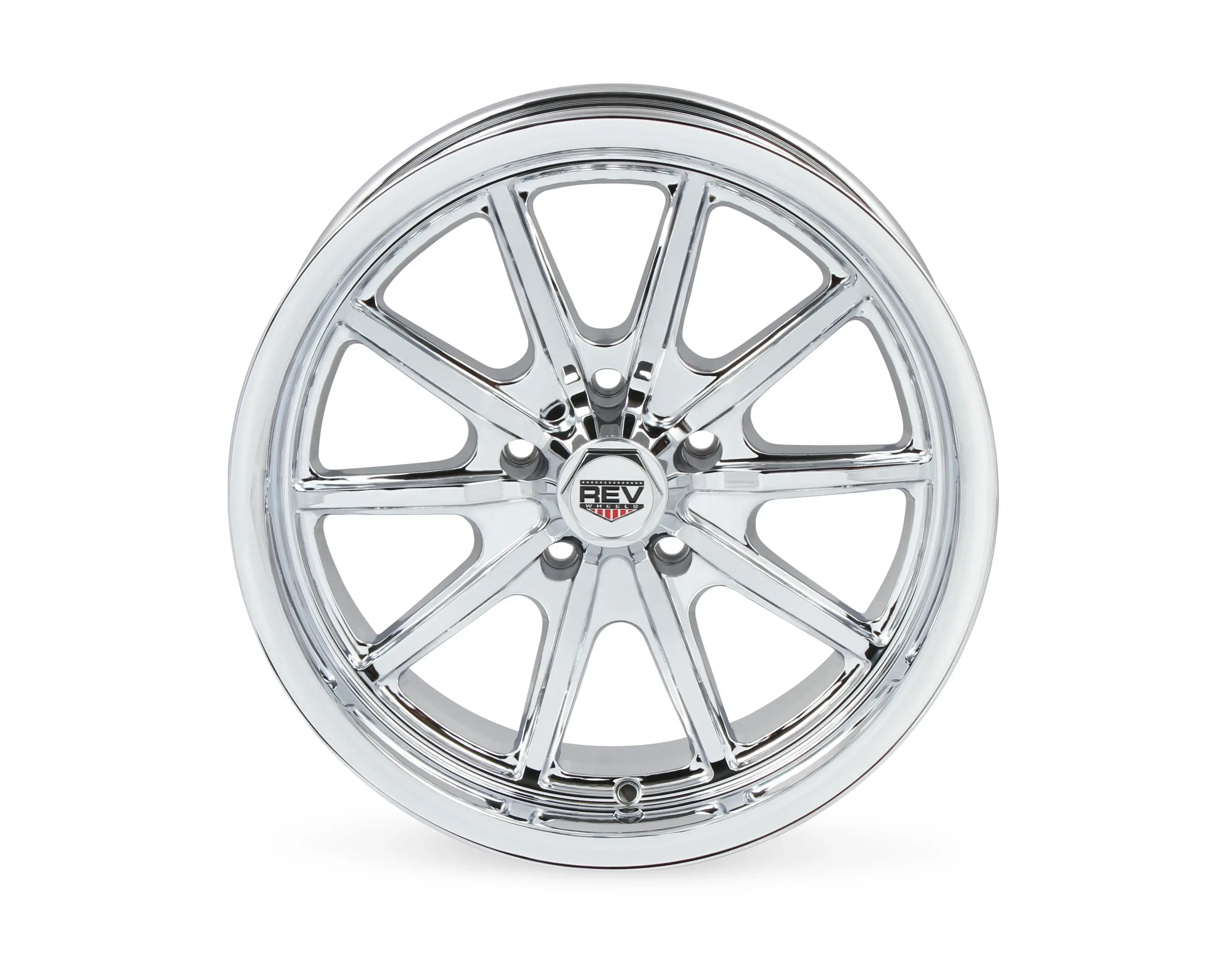 REV Wheels  17x8 5x4.75 0mm Offset Chro..