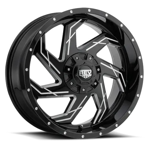 REV Wheels 895M 17x9 5x5.0 5x5.5 -12mm ..