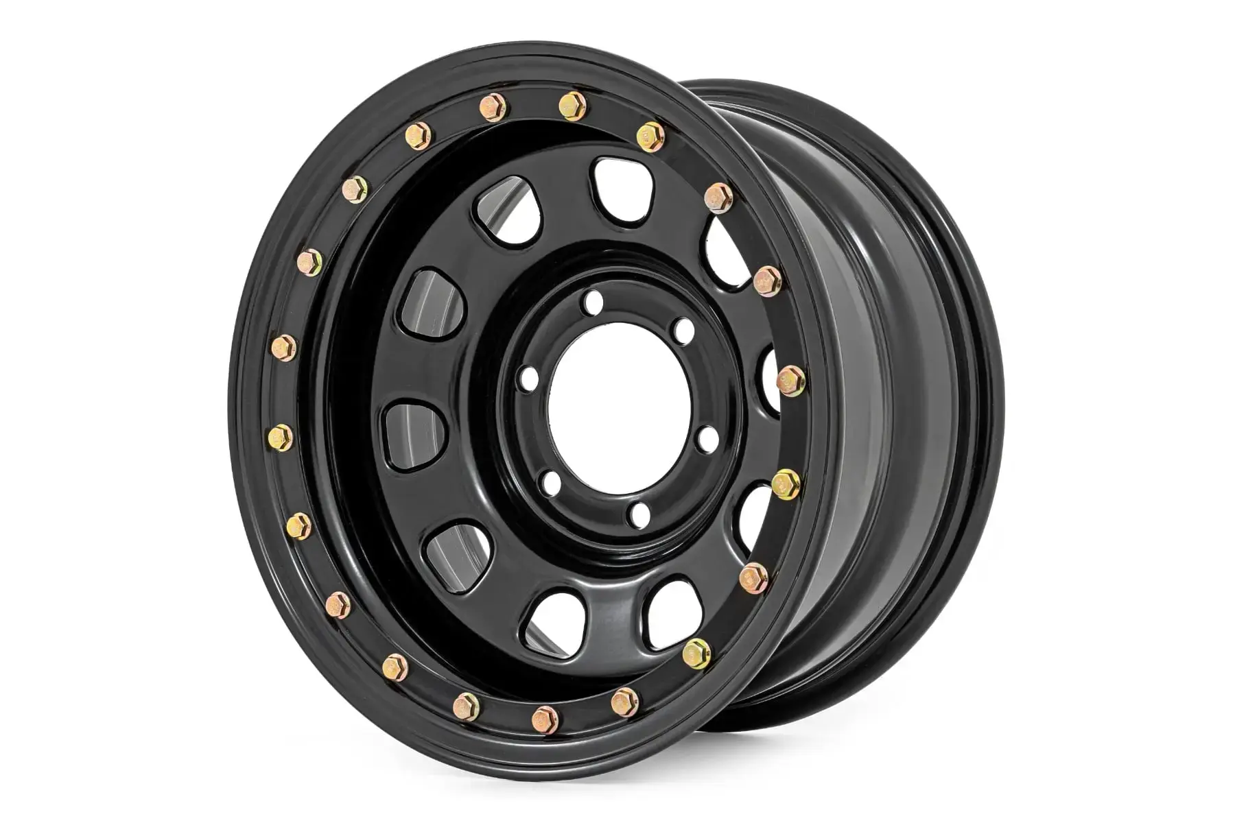 Steel Simulated Bead Lock Wheel Black 1..