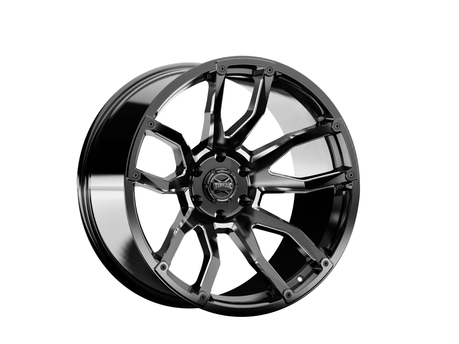 Torque Impact Gloss Black w/Milled Acce..