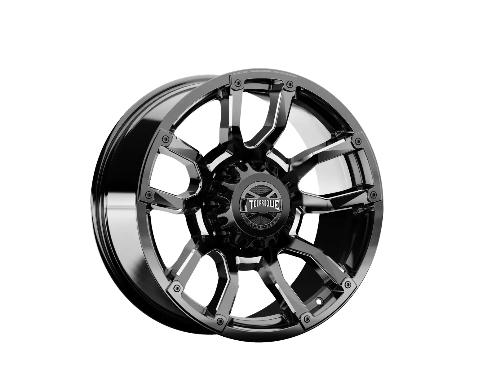 Torque Impact Gloss Black w/Milled Acce..
