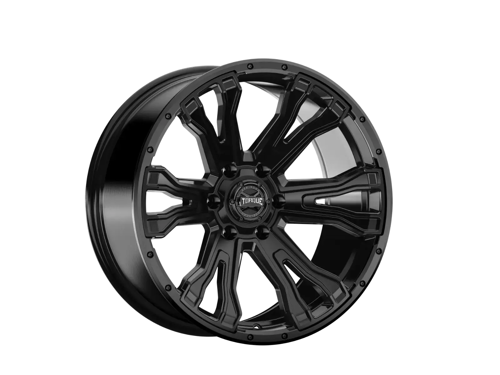 Torque Prime Satin Black 20x9 6x135 -12..