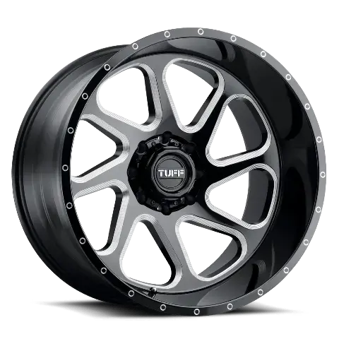 Tuff Wheels  T2B 24x14 5x5.0 -72mm Offs..