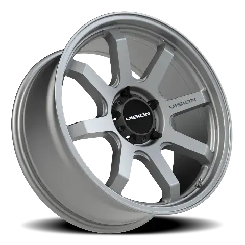 Vision Wheel  351 Flow 20x9 5x5.5 +10mm Offset Satin Gray Wheel - 351-2985SG10