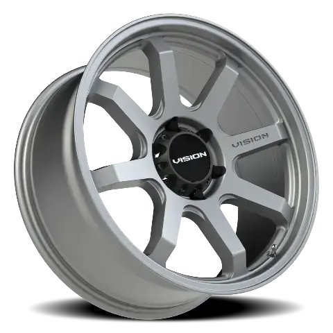 Vision Wheel  351 Flow 20x9 6x135 +10mm Offset Satin Gray Wheel - 351-2936SG10