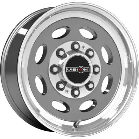 Vision Wheel 81 Hauler 19.5x7.5 8x6.5 0..