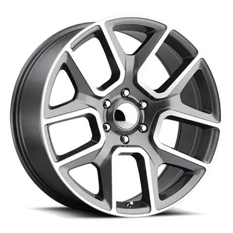Voxx Ram 22x9 6x5.5 +18mm Offset Gunmet..