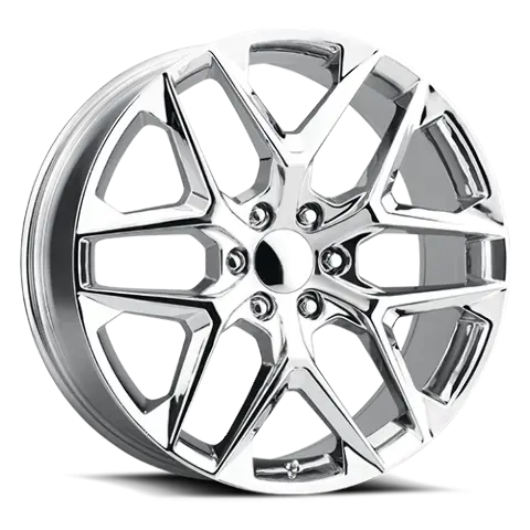Voxx SSW 22x9 6x5.5 +31mm Offset Chrome..
