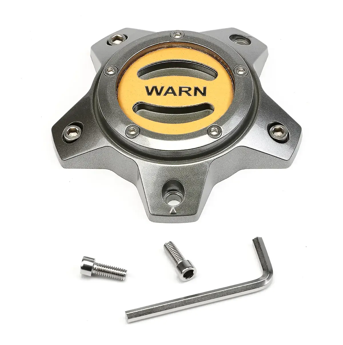 Warn  REPLACEMENT WHEEL CENTER CAP GRAY..